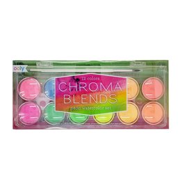 Ooly Chroma Blends Pearlescent Watercolour Set