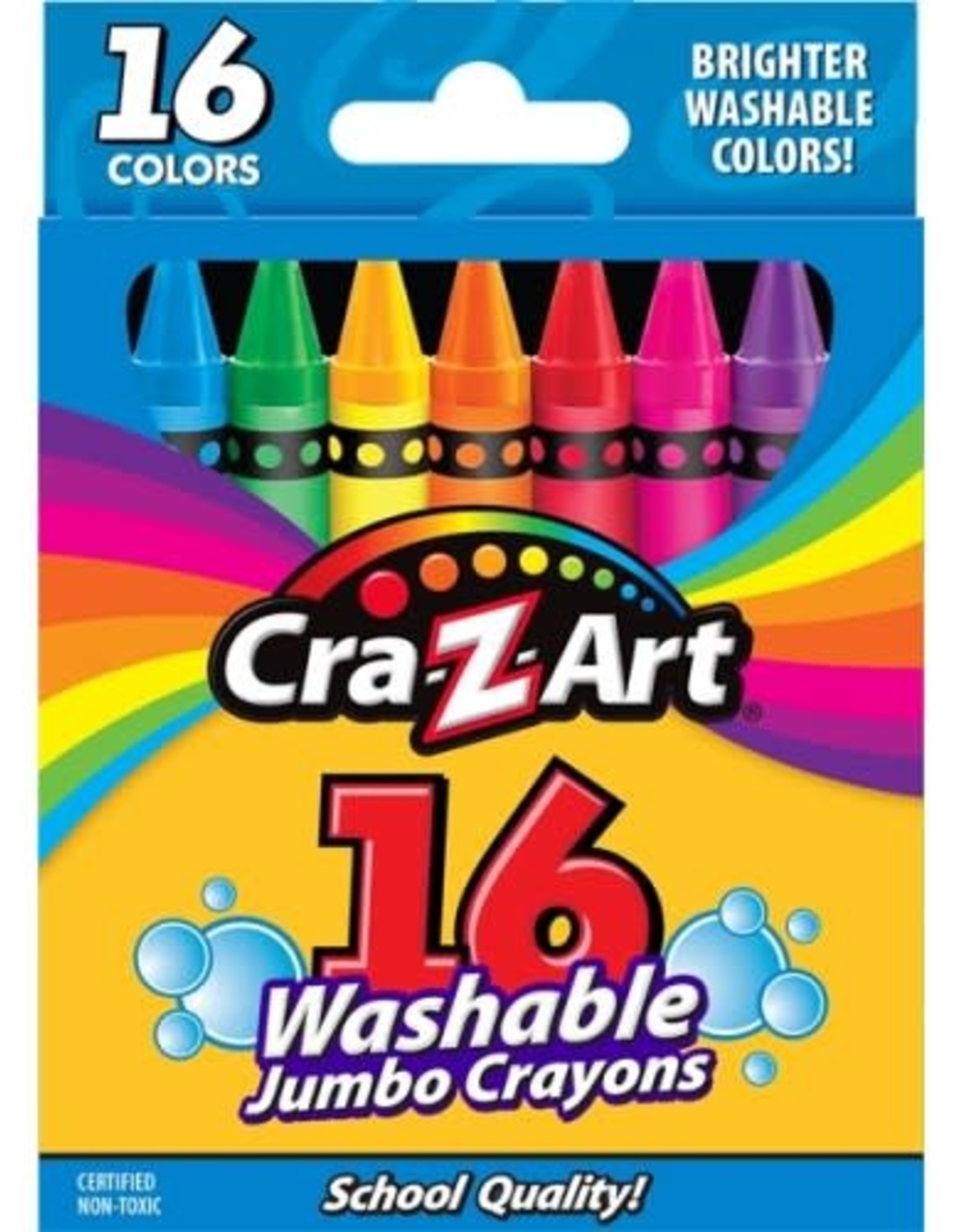 Cra-Z-Art Cra-Z-Art 16ct Washable Jumbo Crayons