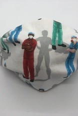 Adult Face Masks - Adjustable Elastics NEW Polypropylene Layer