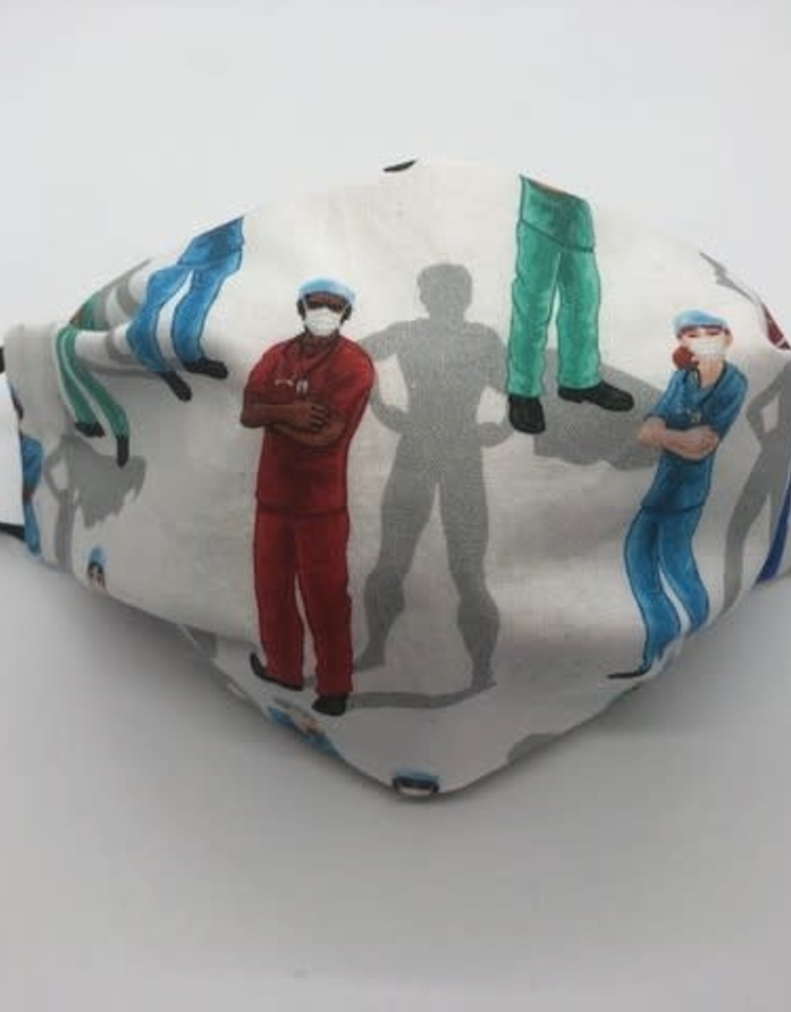 Adult Face Masks - Adjustable Elastics NEW Polypropylene Layer