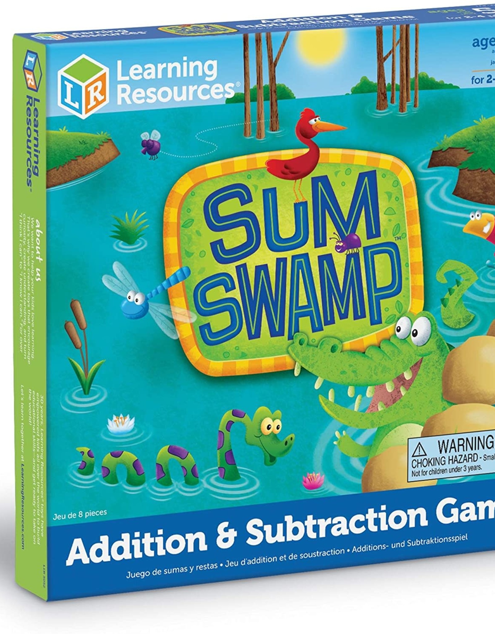 Learning Resources Sum Swamp Addition & Subtraction Game
