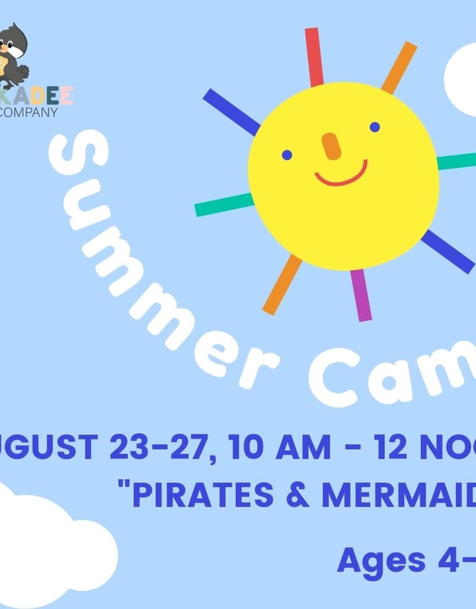 Summer Camp - Aug 23 - 27 - Pirates & Mermaids