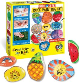Creativity For Kids Hide & Seek Rock Painting Kit