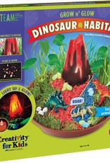 Creativity For Kids Grow N' Glow Dinosaur Habitat