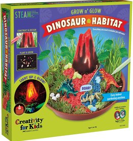 Creativity For Kids Grow N' Glow Dinosaur Habitat