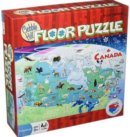Cobble Hill Puzzles Map of Canada 48 piece Floor Puzzle