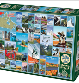 Cobble Hill Puzzles National Parks and Reserves of Canada 1,000 piece Puzzle