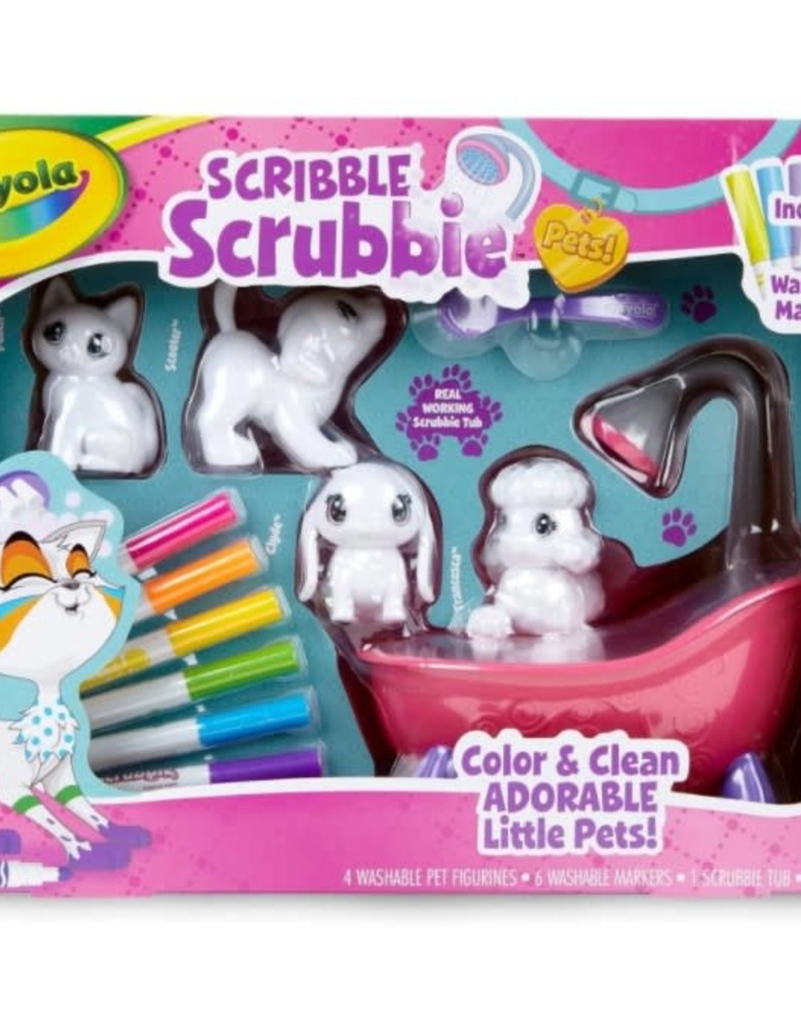 Crayola Scribble Scrubbie Tub Play Set