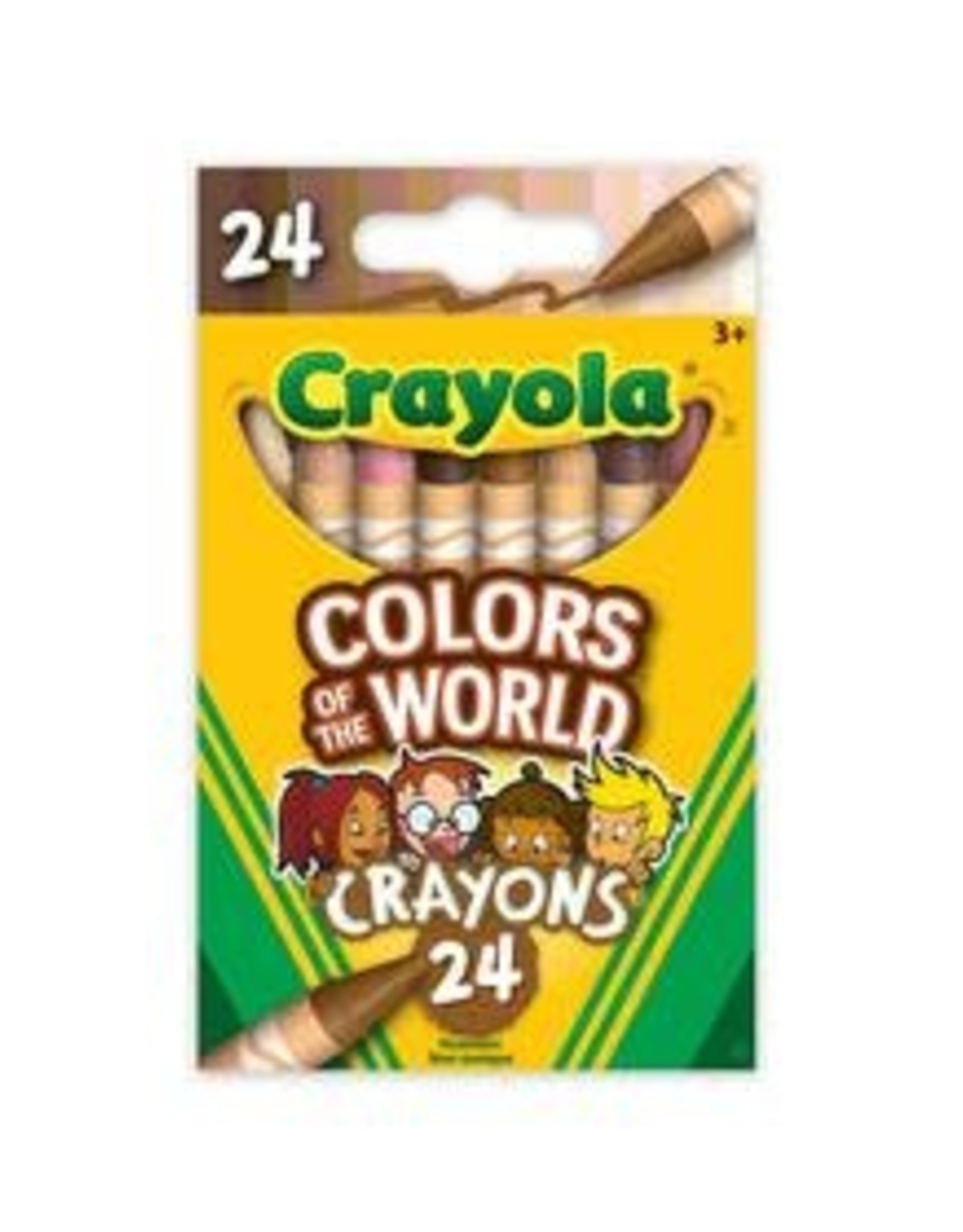Crayola Colors of the World Crayons, 24