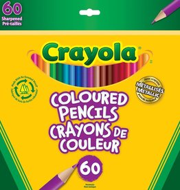Crayola Coloured Pencils, 60 pc