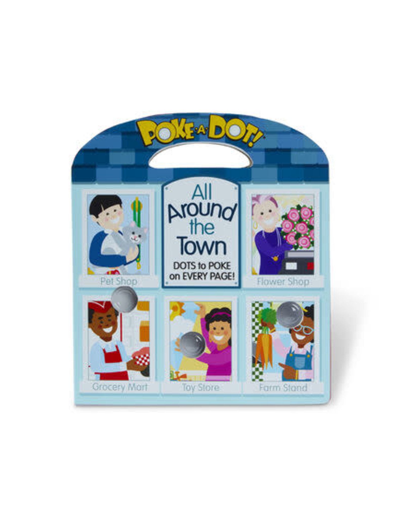 Melissa & Doug Poke-a-Dot Around the Town