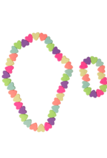 Great Pretenders Sweet Tart Heart Necklace/Bracelet Set