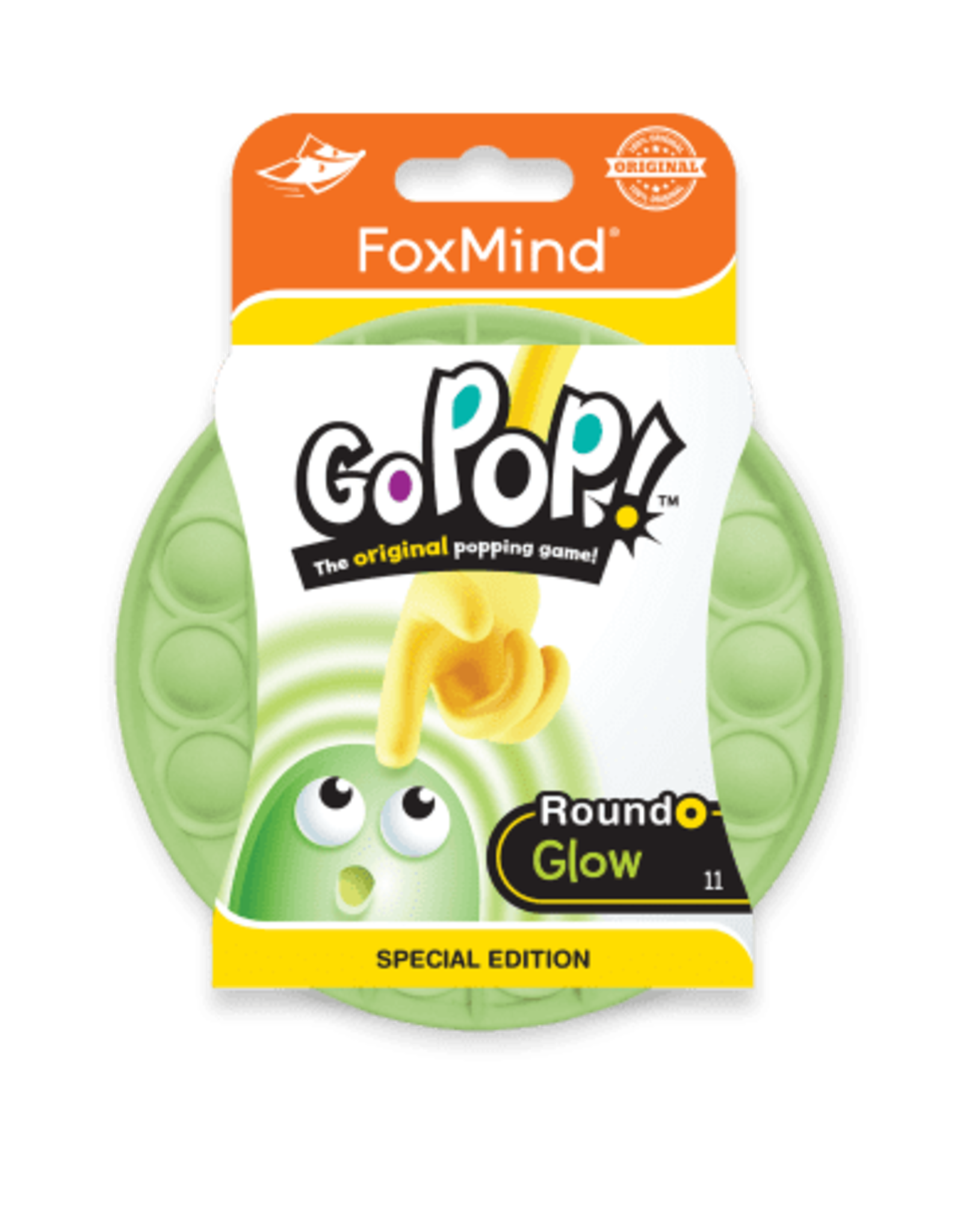 Foxmind Go Pop Roundo - Glow in the Dark