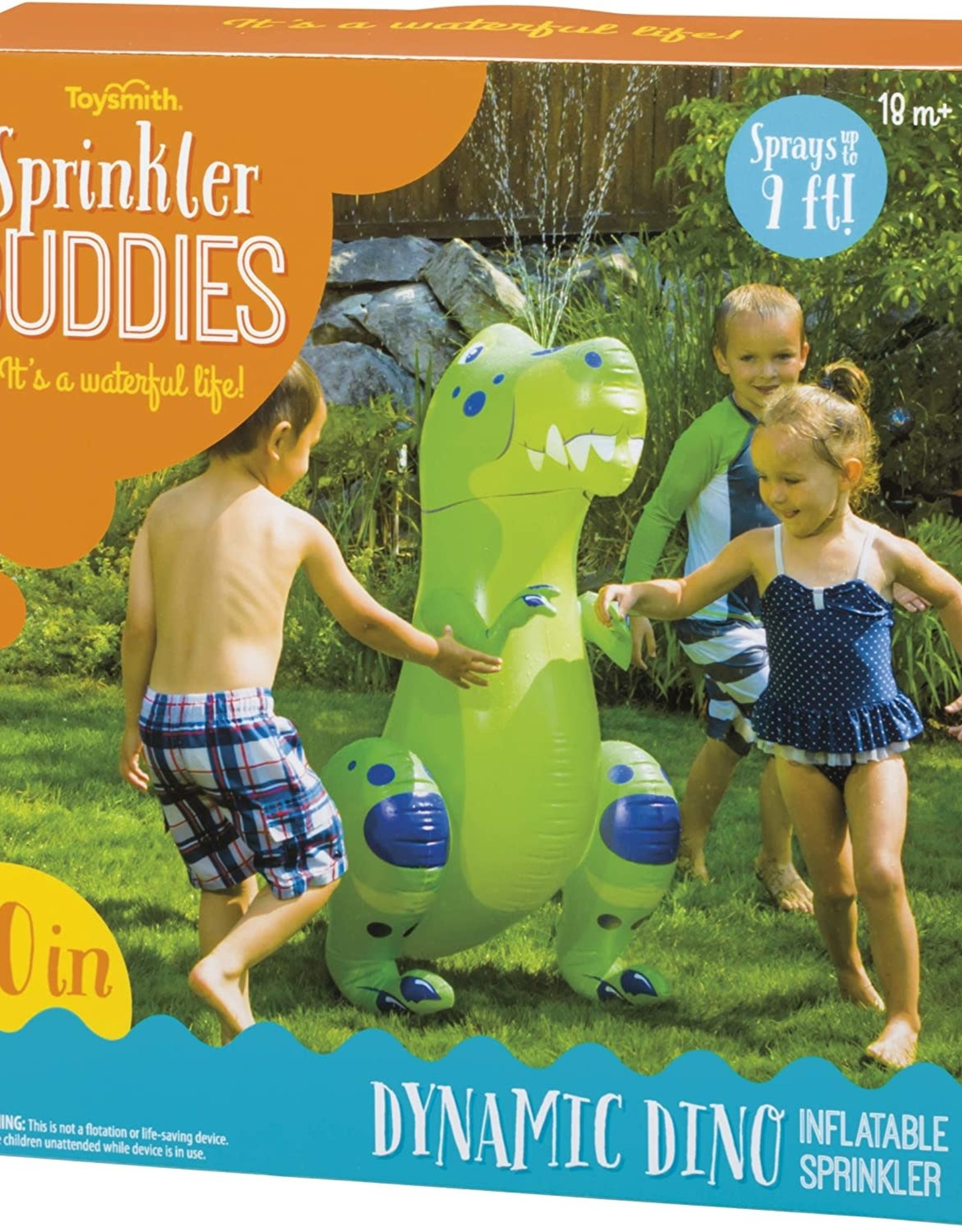 Toysmith Dynaic Dino Sprinkler