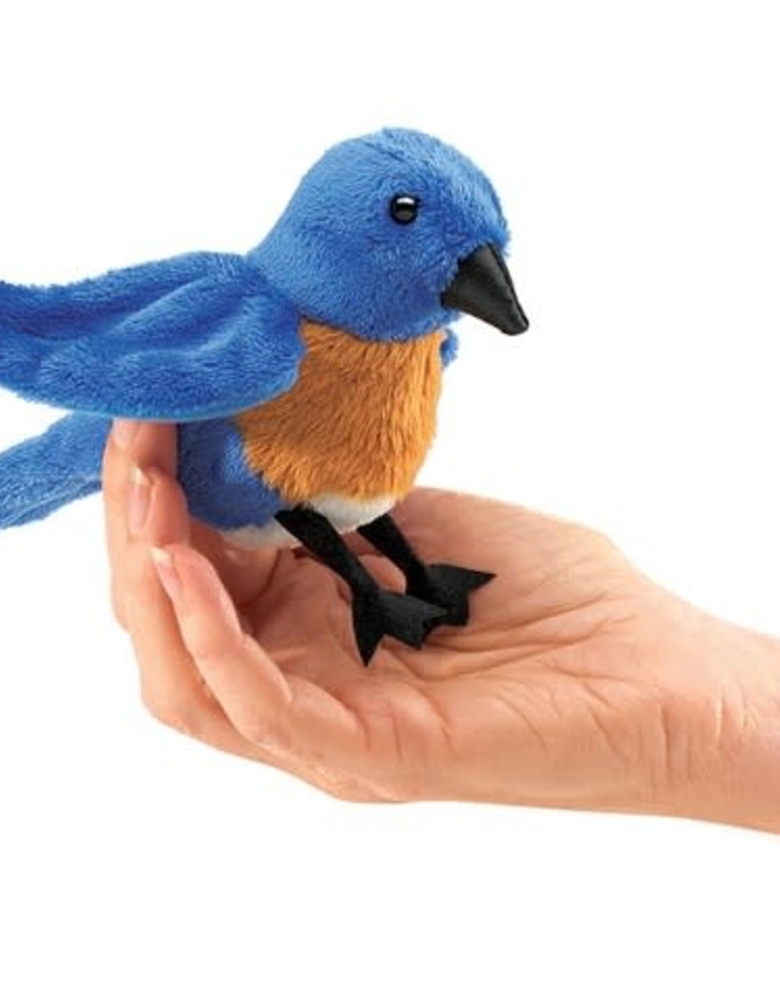 Folkmanis Mini Bluebird Finger Puppet