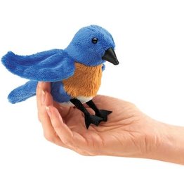 Folkmanis Mini Bluebird Finger Puppet