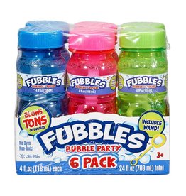 Little Kids Inc. Fubbles Bubbles Party Pack - 6 Pack