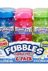 Little Kids Inc. Fubbles Bubbles Party Pack - 6 Pack