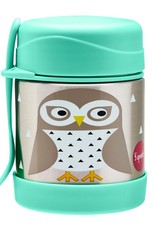 3 Sprouts Stainless Steel Food Jar - Owl