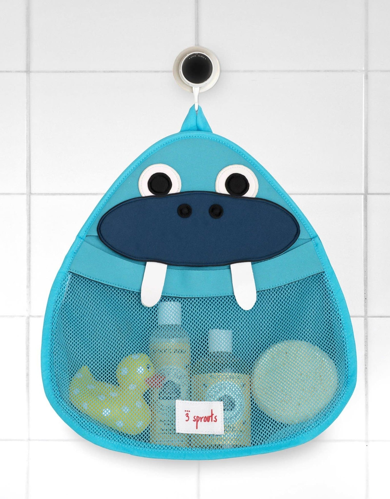 3 Sprouts Walrus Bath Toy Storage Bag