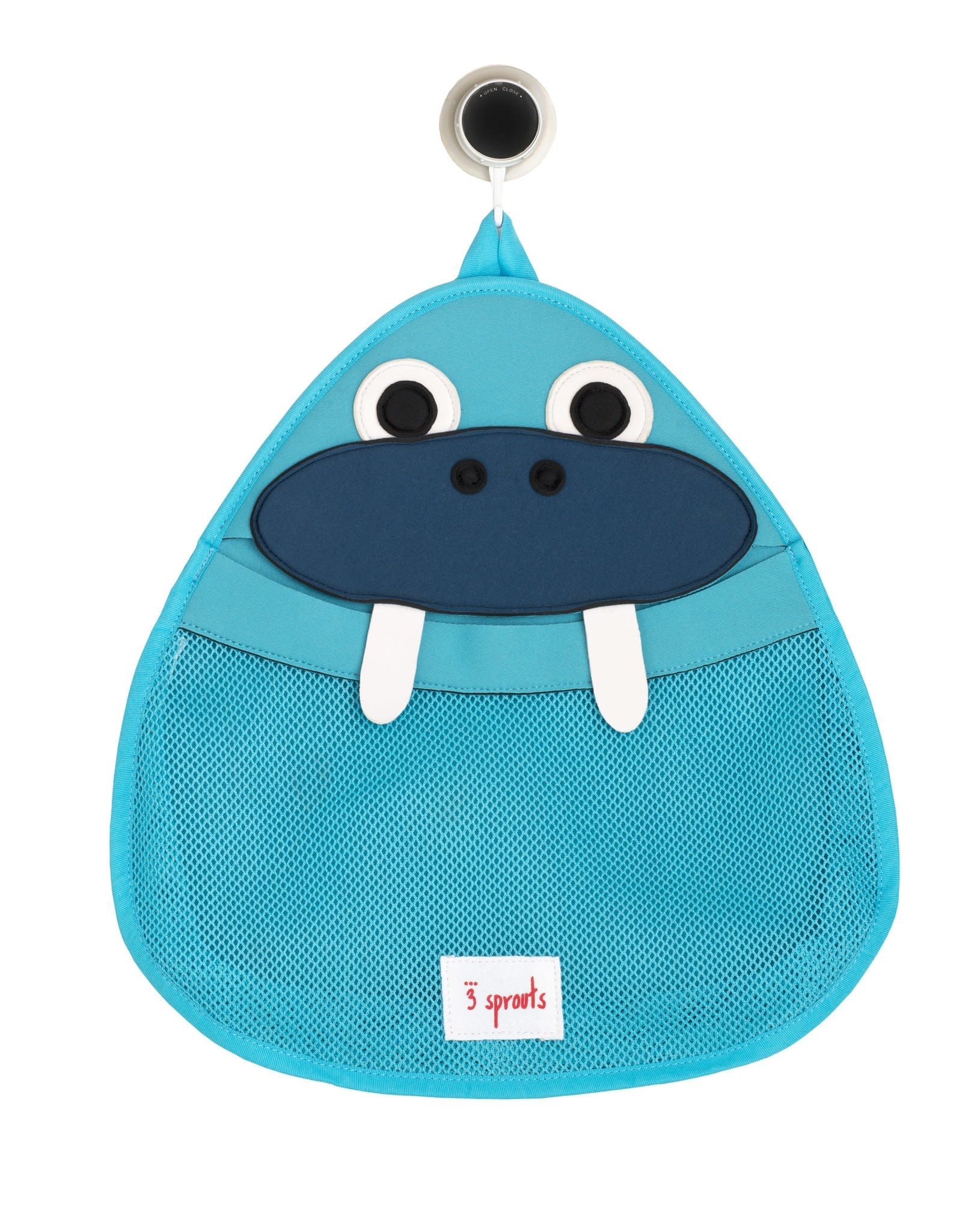 3 Sprouts Walrus Bath Toy Storage Bag