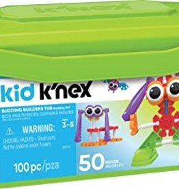 K'Nex Kid K'Nex 100PC Budding Builders Tub