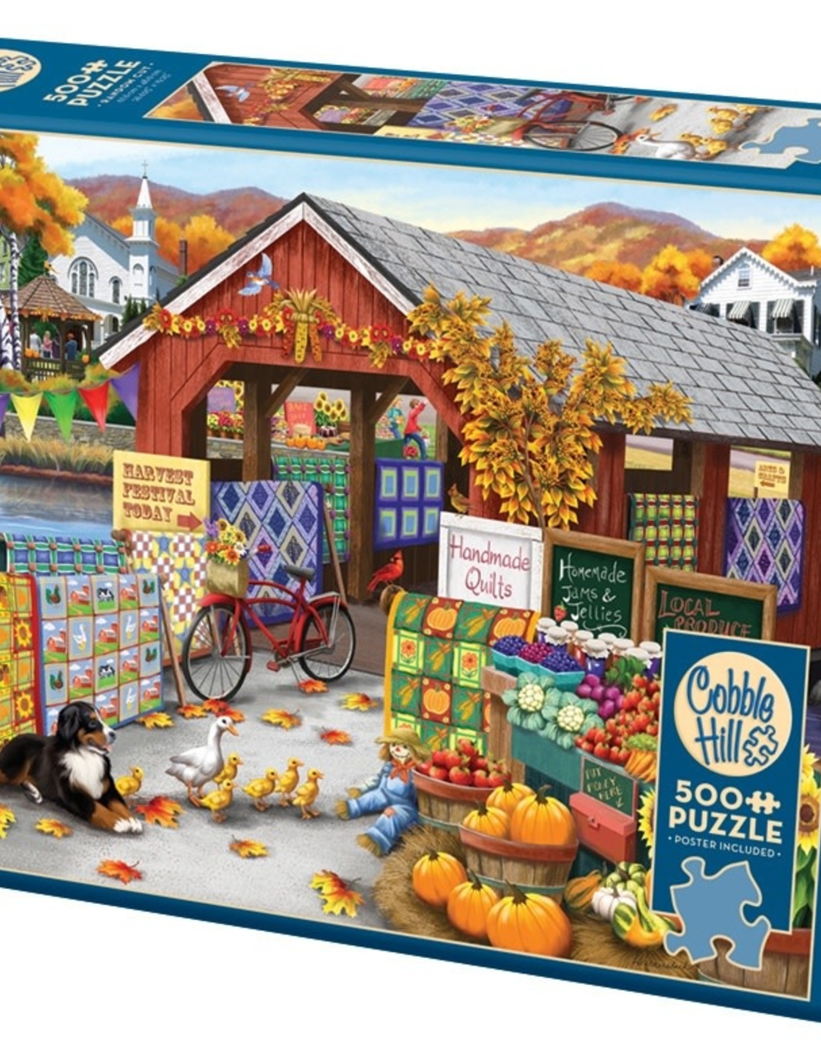 Cobble Hill Puzzles Harvest Festival - 500pc Puzzle