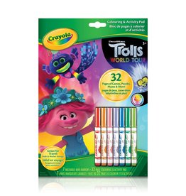 Crayola Crayola Colouring & Activity Pad - Trolls