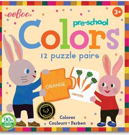 Eeboo Pre-school Colors Puzzle Pairs