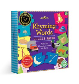 Eeboo Rhyming Words Puzzle Pairs