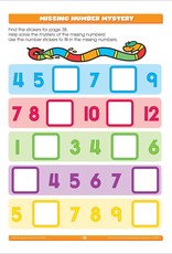 School Zone Math Stickers Workbook