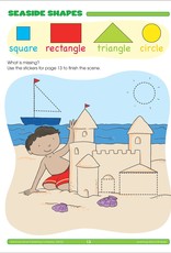 School Zone Preschool Stickers Workbook