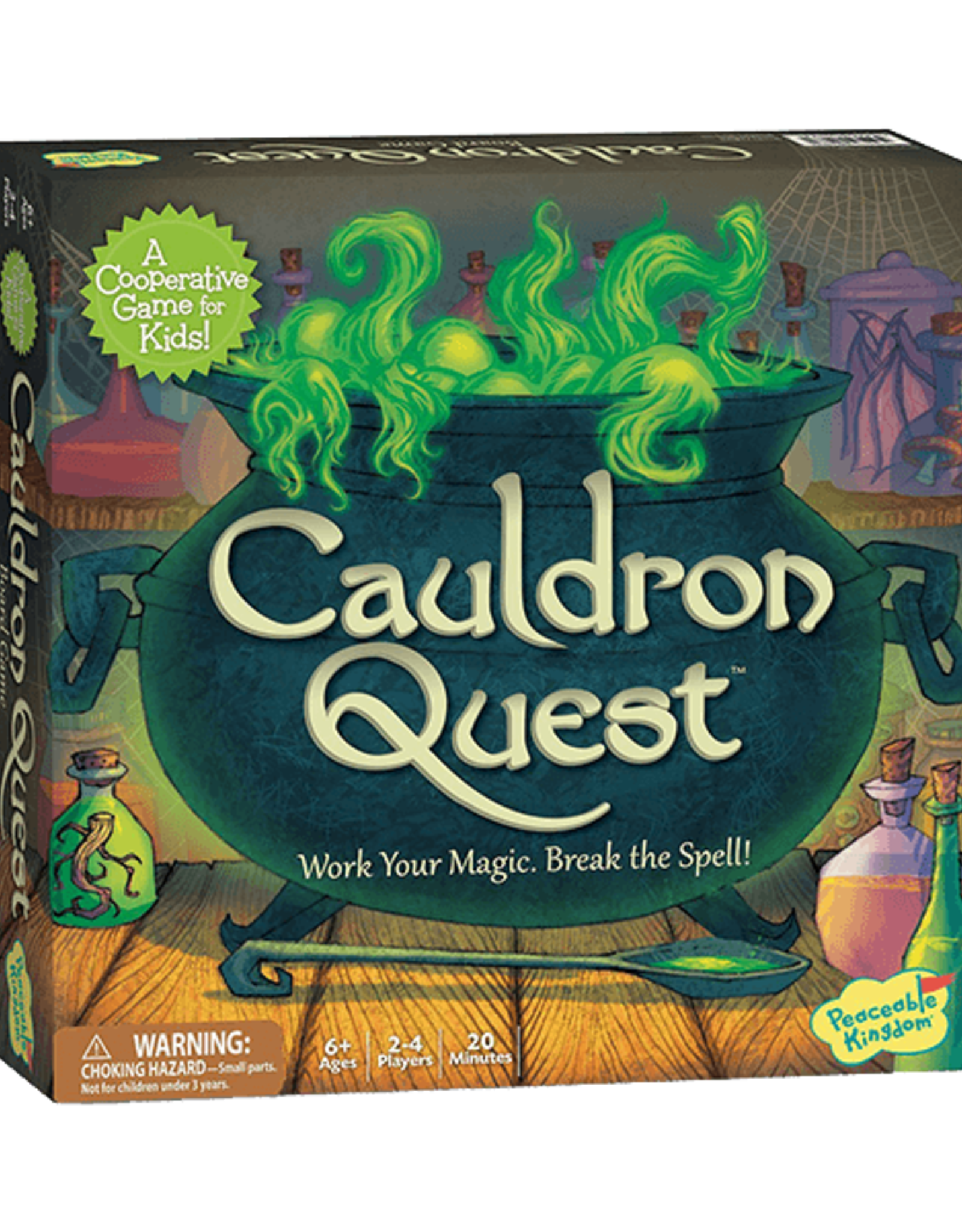 Peaceable Kingdom Peaceable Kingdom Cauldron Quest Board Game