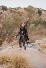 Great Pretenders Gold Knight Tunic Cape & Crown - Size 5-6
