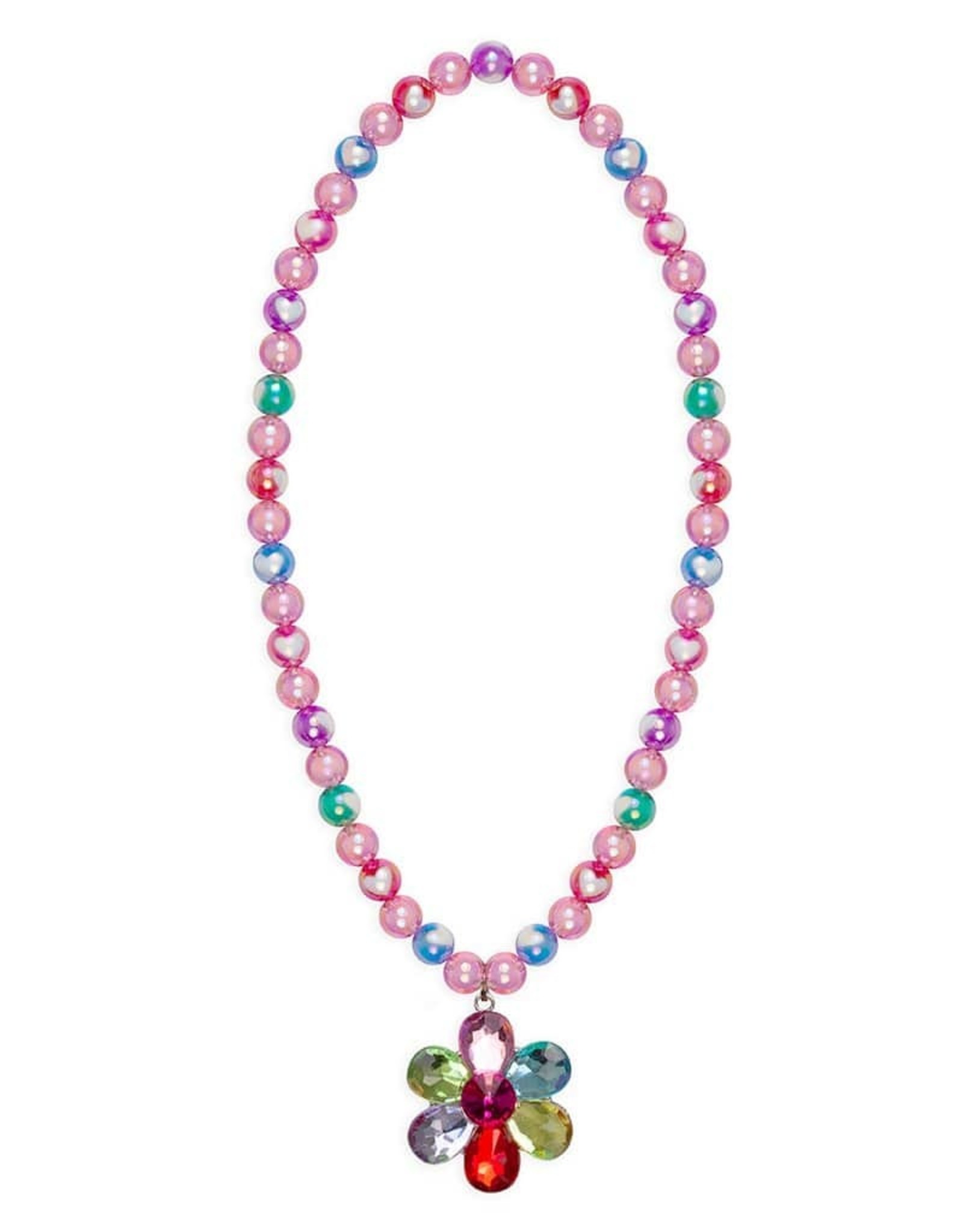 Great Pretenders Flower Gem Bead Necklace