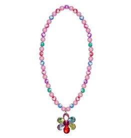 Great Pretenders Flower Gem Bead Necklace