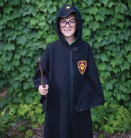 Great Pretenders Wizard Cloak & Glasses, Size 5-6