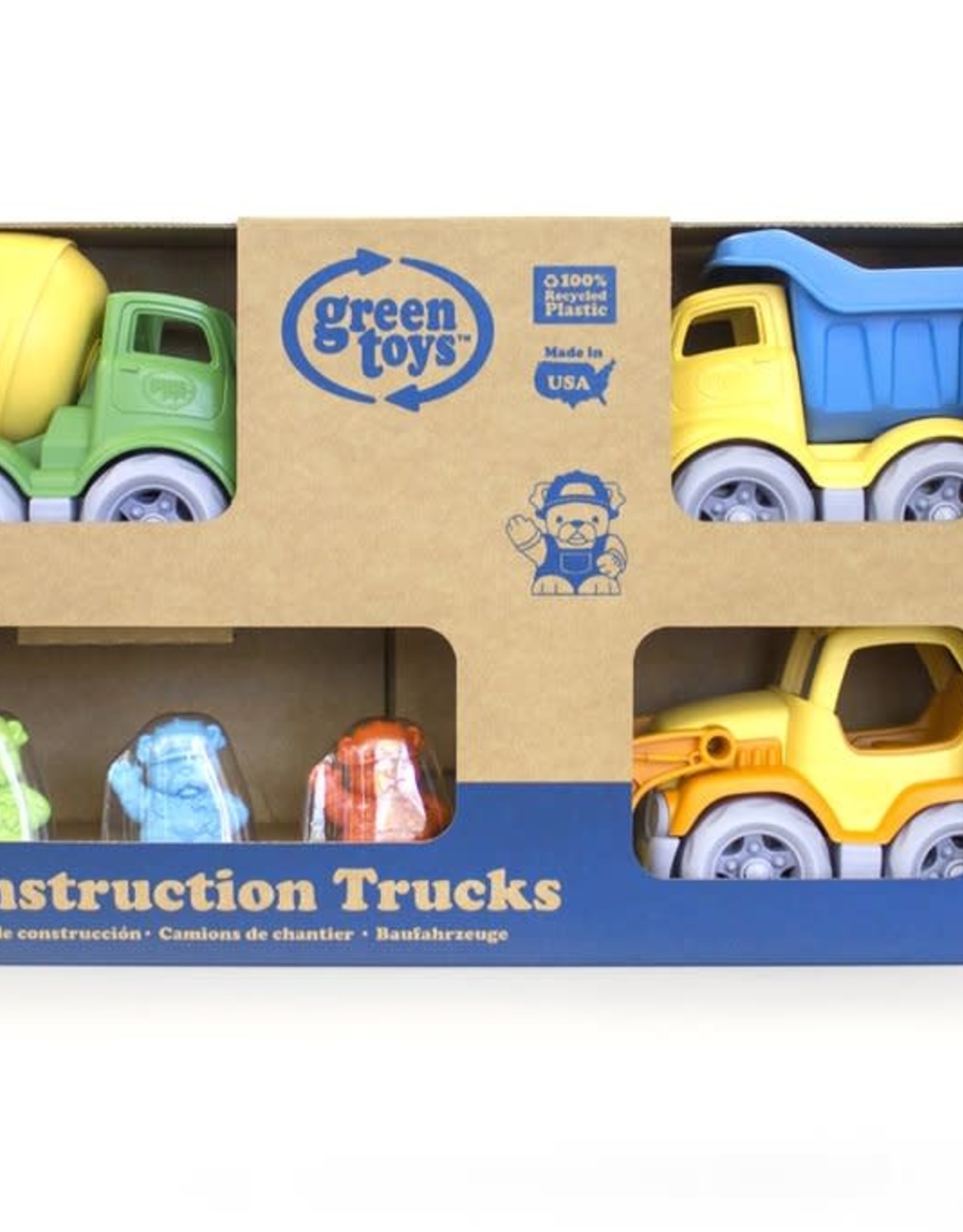 Green Toys Green Toys Construction Trucks 3 Pack