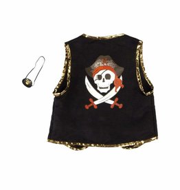 Great Pretenders Pirate Vest with Eye Patch