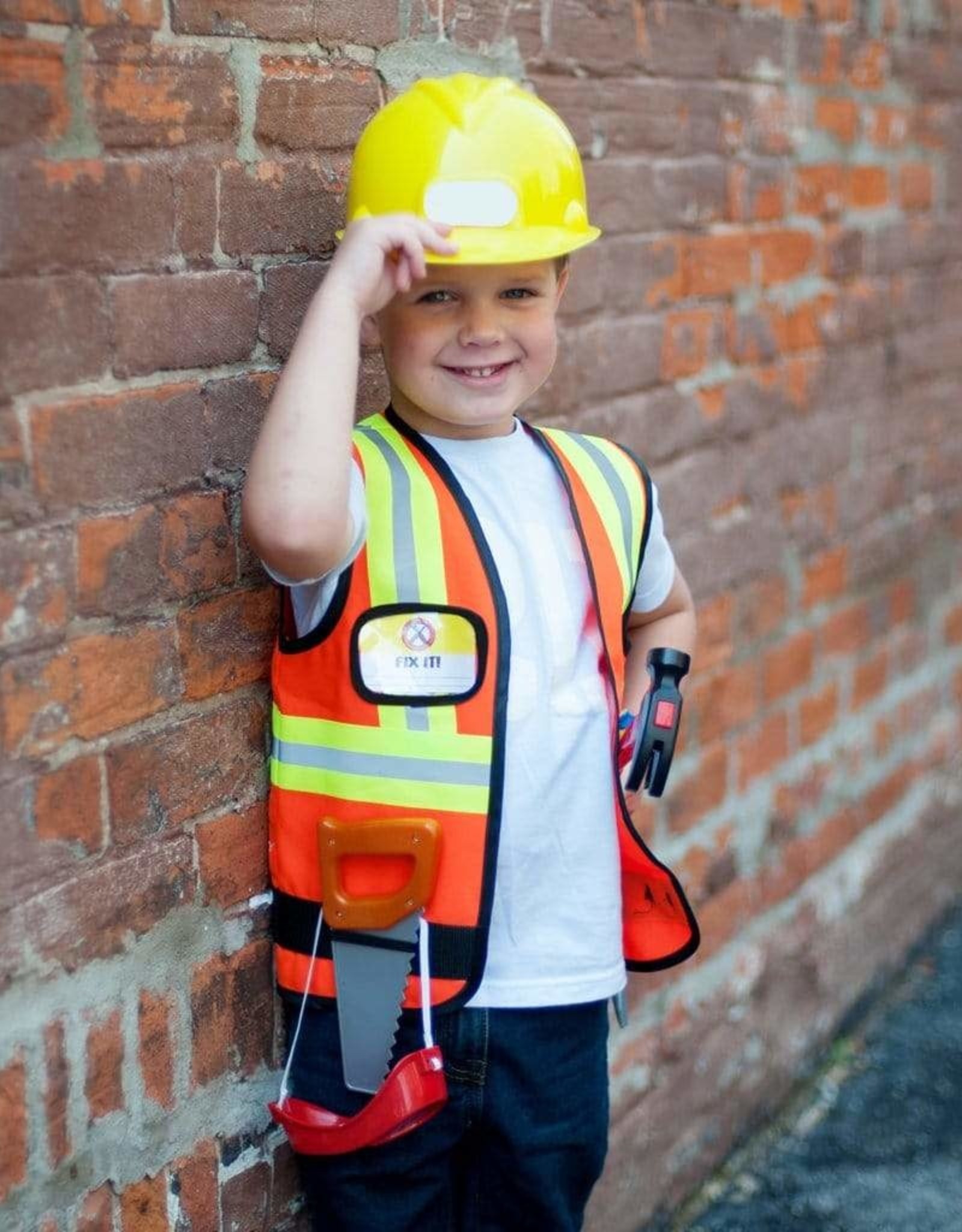 Great Pretenders Great Pretenders Construction Worker Role Play Costume