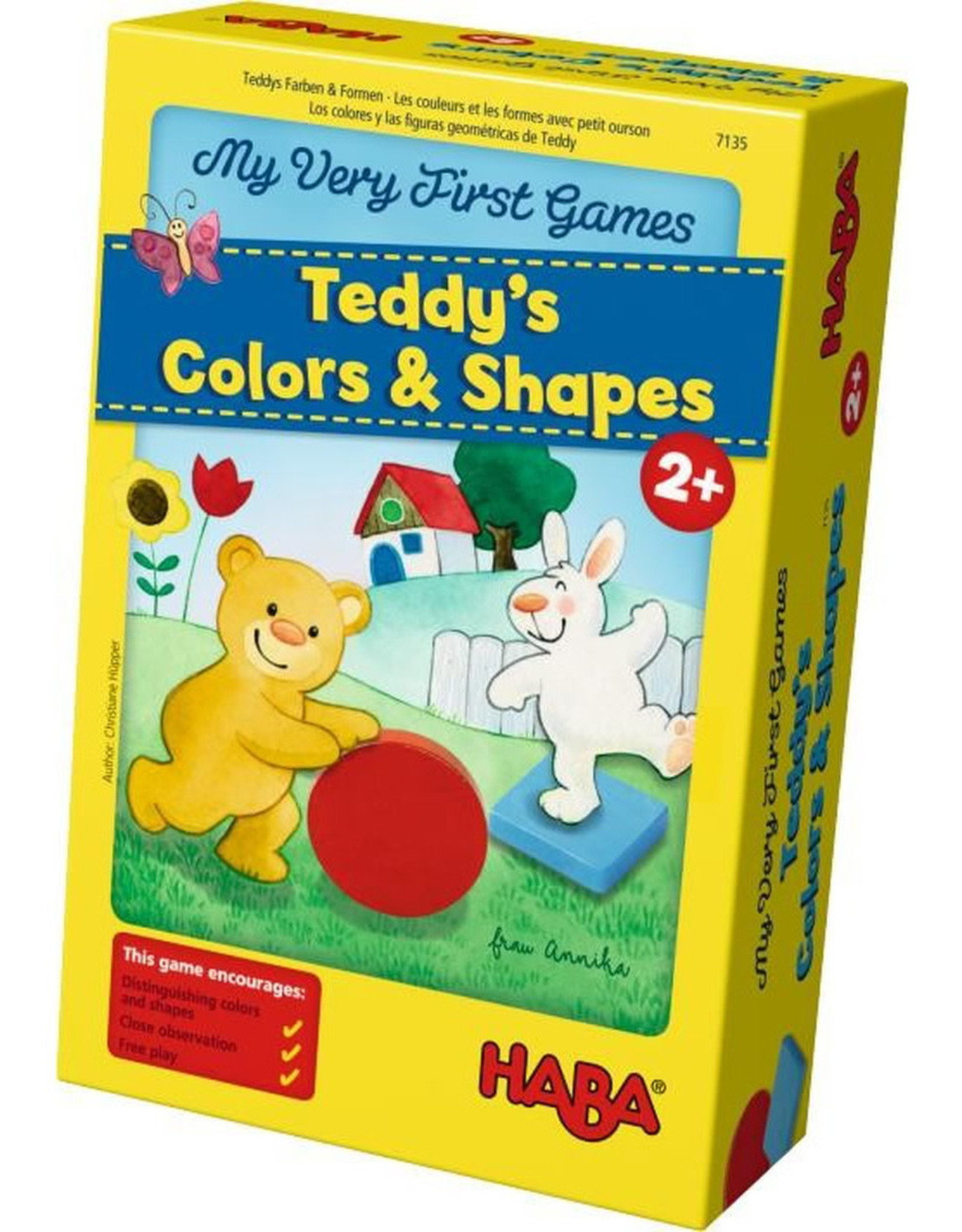 Haba My Very First Games Teddy's Colors and Shapes