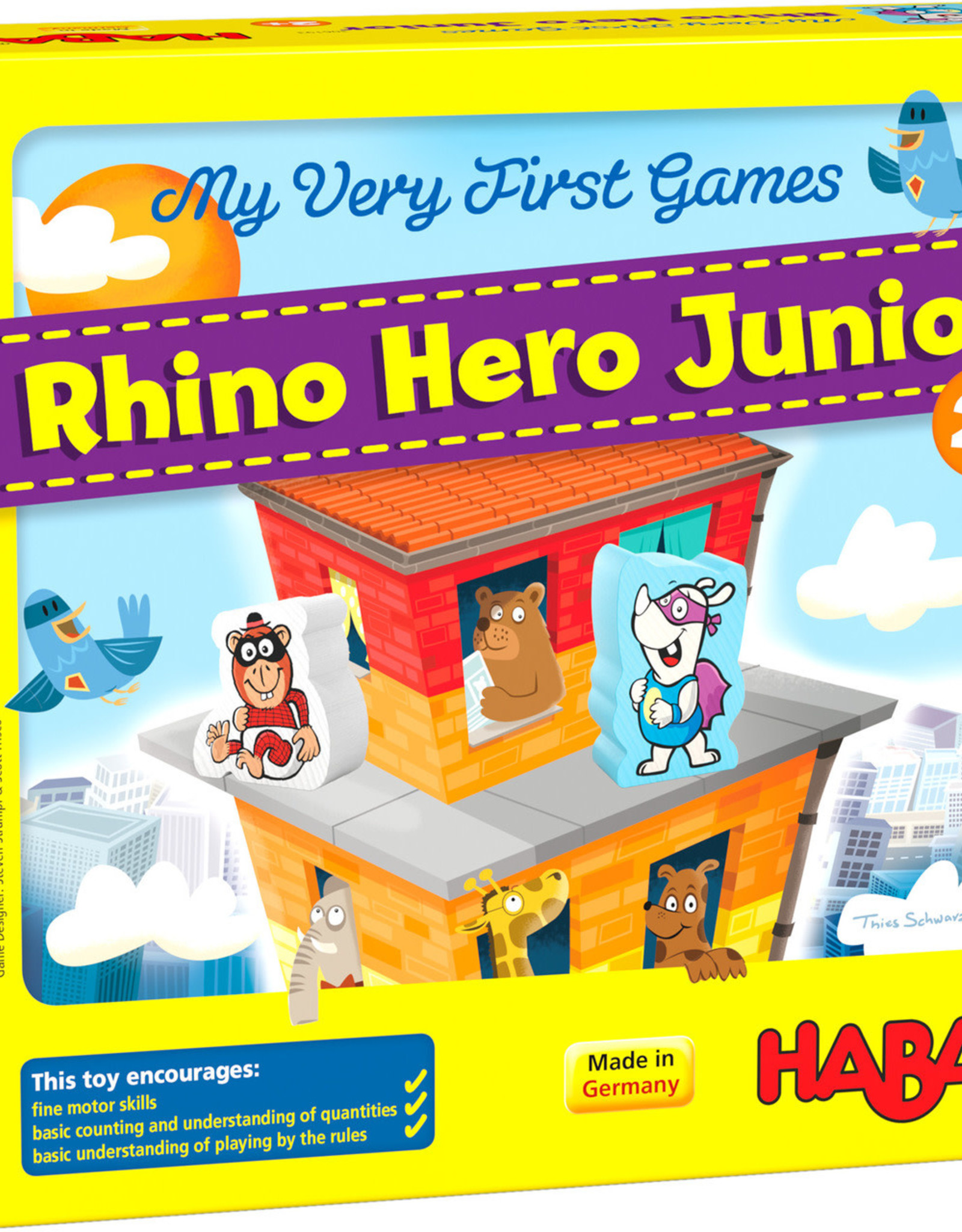 Haba My Very First Game Rhino Hero Jr