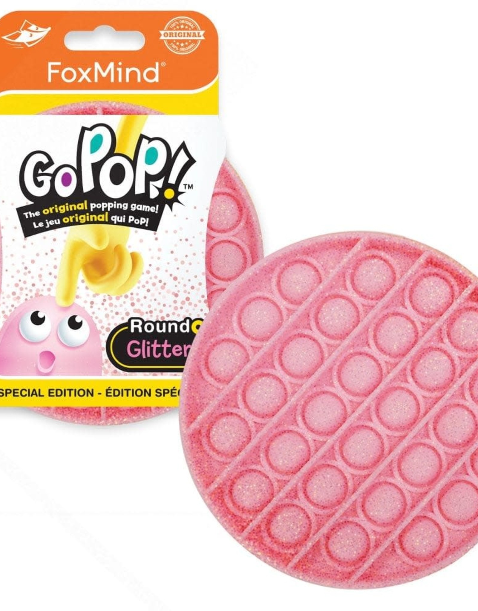 Foxmind Go Pop (Last One Lost) Pink Glitter