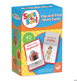MindWare Seek-a-Boo Flip-and-Find Word Cards
