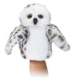 Folkmanis Little Snowy Owl Hand Puppet