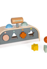 Janod Sweet Cocoon Tap Tap and Shape Sorter