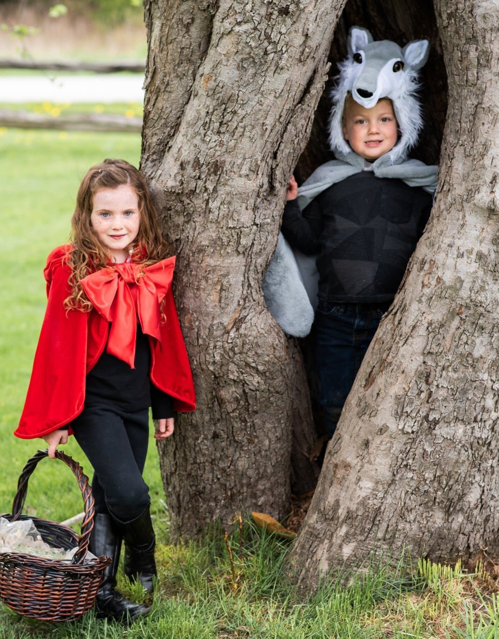 Great Pretenders Little Red Riding Hood Cape, Size 4-6