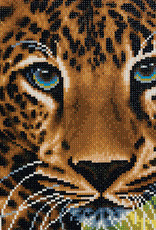 Crystal Art Medium Framed Kit - Leopard