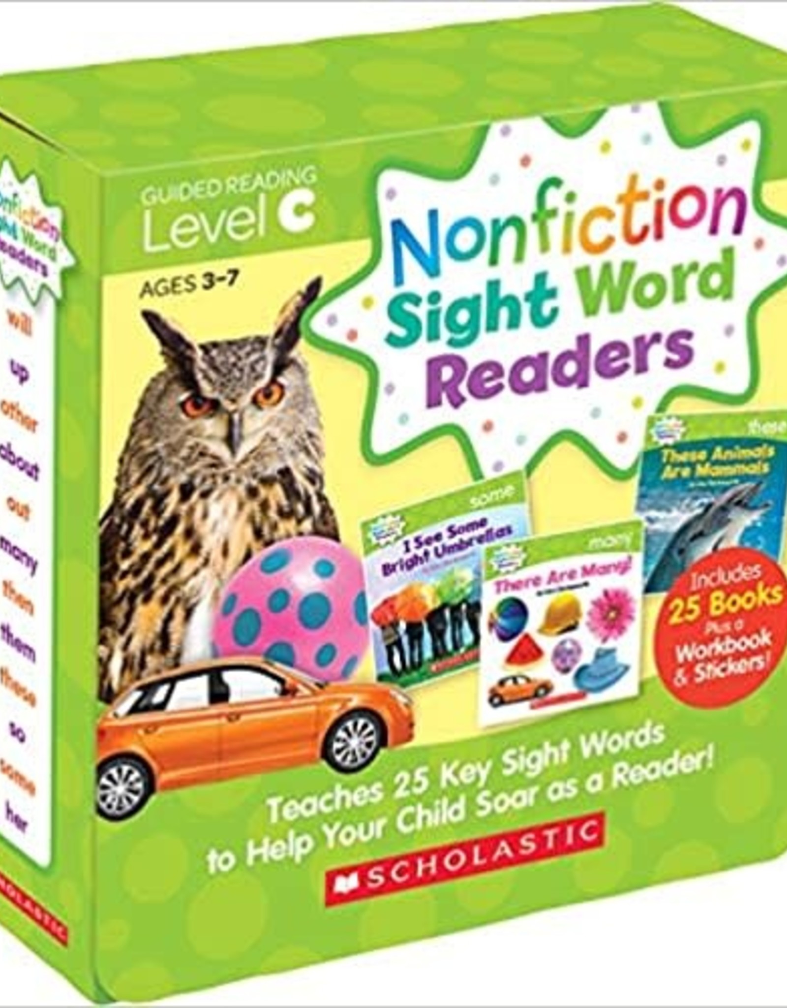 Scholastic Nonfiction Sight Work Readers - Level C