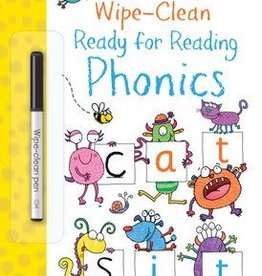Usborne Wipe Clean Ready for Reading Phonics